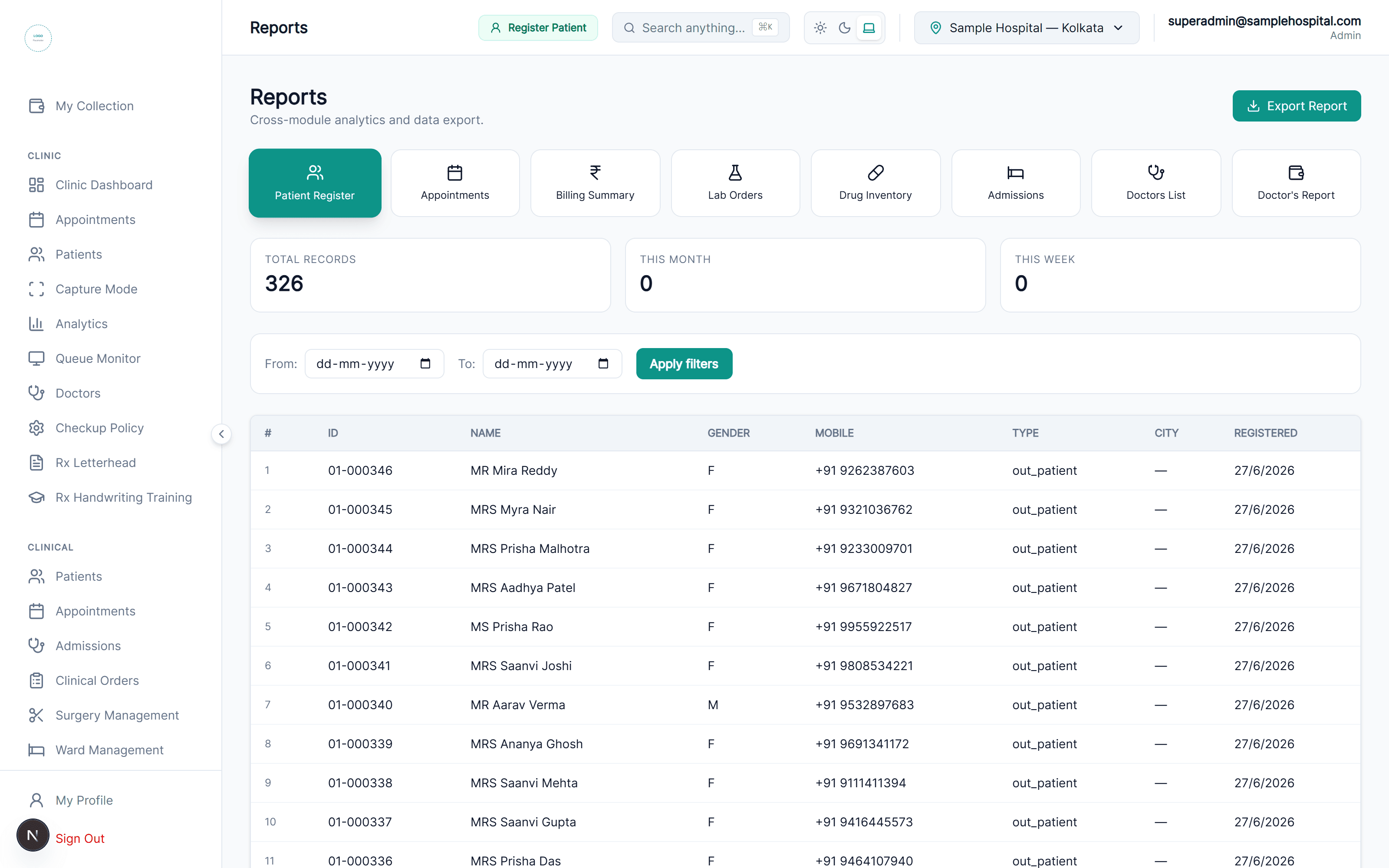 Reports & Analytics